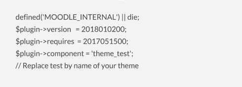 Point3 How to make a Moodle child theme