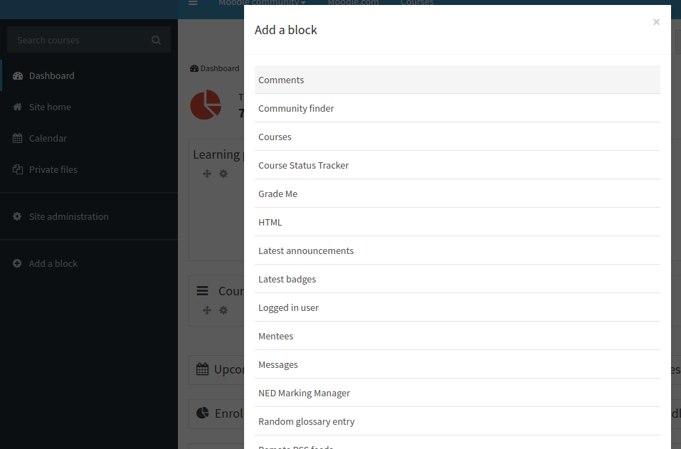 Add A Block add a block