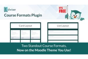 Edwiser Course Formats Plugin FREE