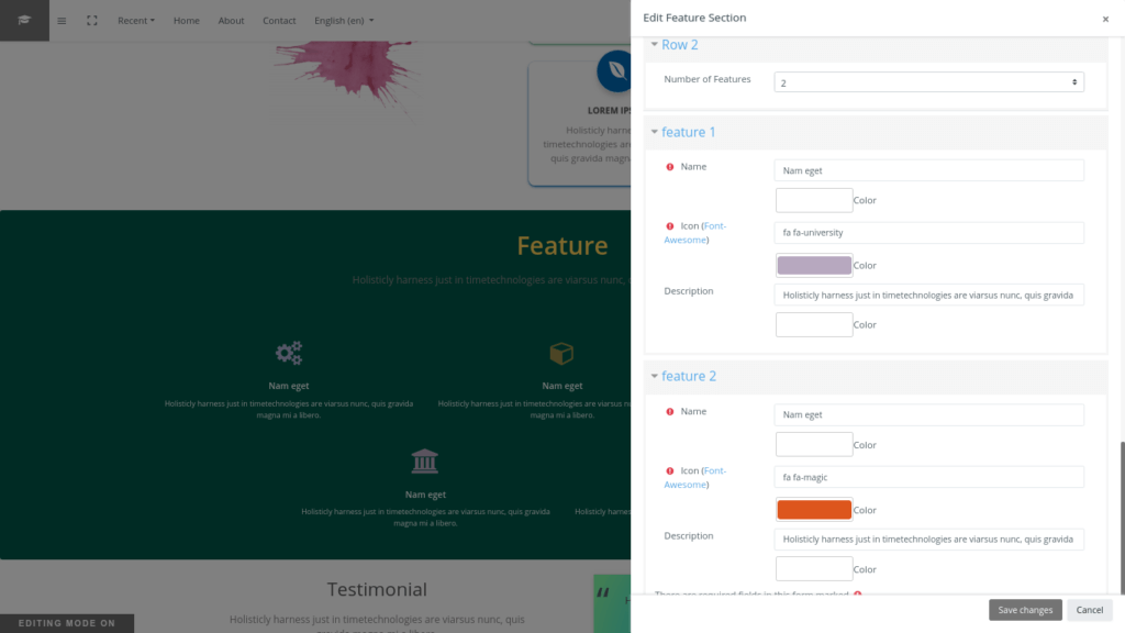 Edwiser RemUI Homepage Builder