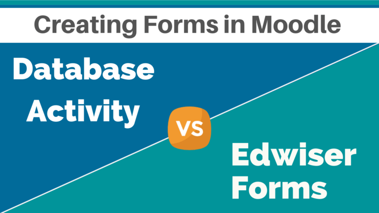 Creating Forms in Moodle