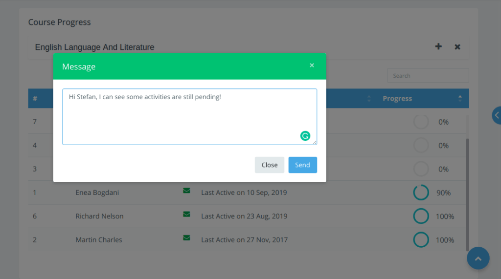 Tracking Course Progress of Students in Moodle - The Edwiser Way