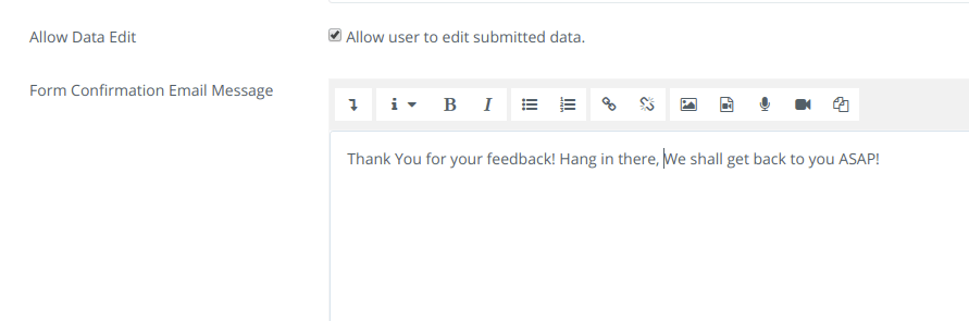 Email message setting and configuration made easy