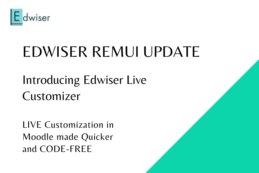Edwiser RemUI Update-Live Customizer