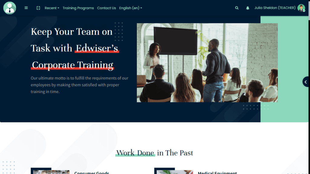 homepage remui