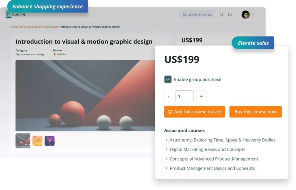 Sell courses through Moodle Woocommerce Integration using Edwiser Bridge
