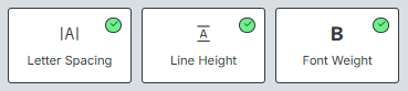 Moodle Accessibility Features: Letter Spacing, Line Height, Font Weight