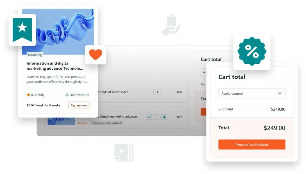 E-commerce in Moodle