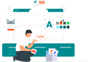 personalize footer