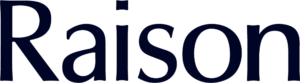 Raison logotype dark blue