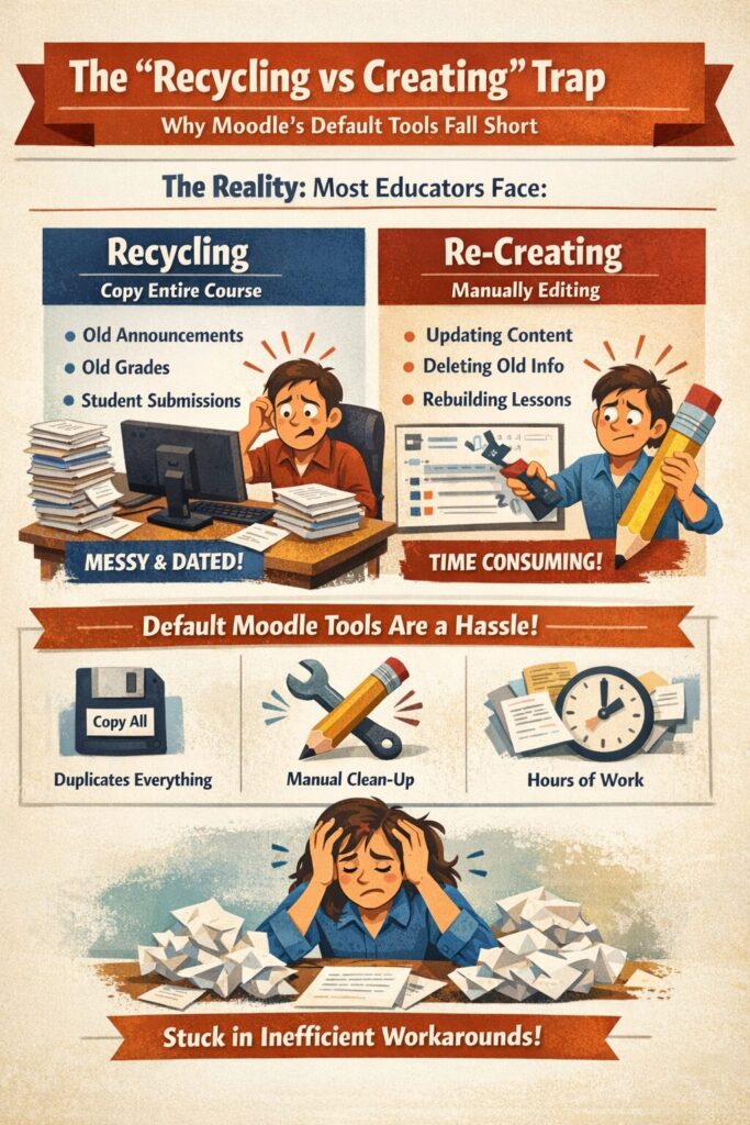 The Recycling vs Creating Trap