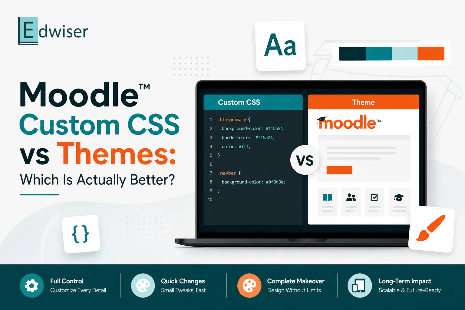Moodle Custom CSS vs Themes: Which Is Right for Your LMS?