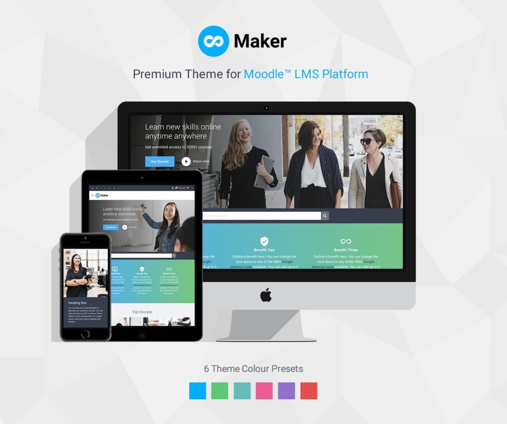 Maker Moodle Theme